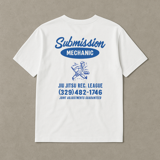 Submission Mechanic - Unisex Oversized BJJ Tee