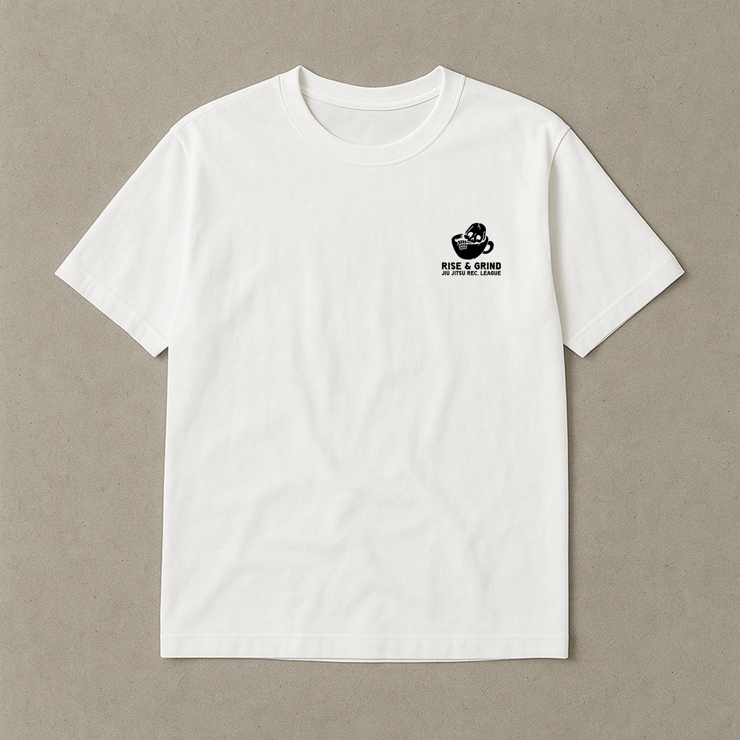 Rise & Grind - Unisex Oversized BJJ Tee