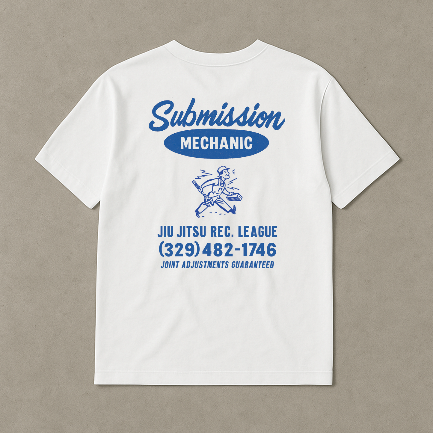 Submission Mechanic - Unisex Oversized BJJ Tee