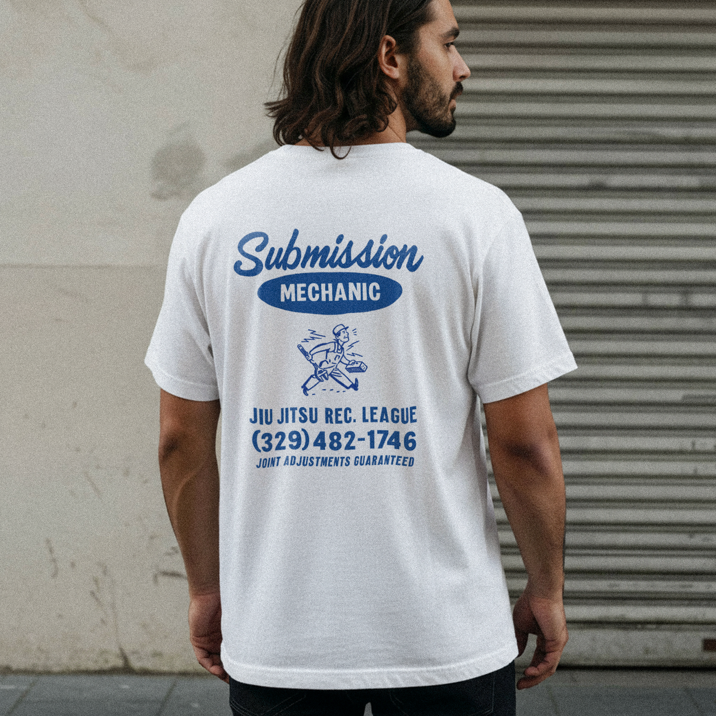 Submission Mechanic - Unisex Oversized BJJ Tee