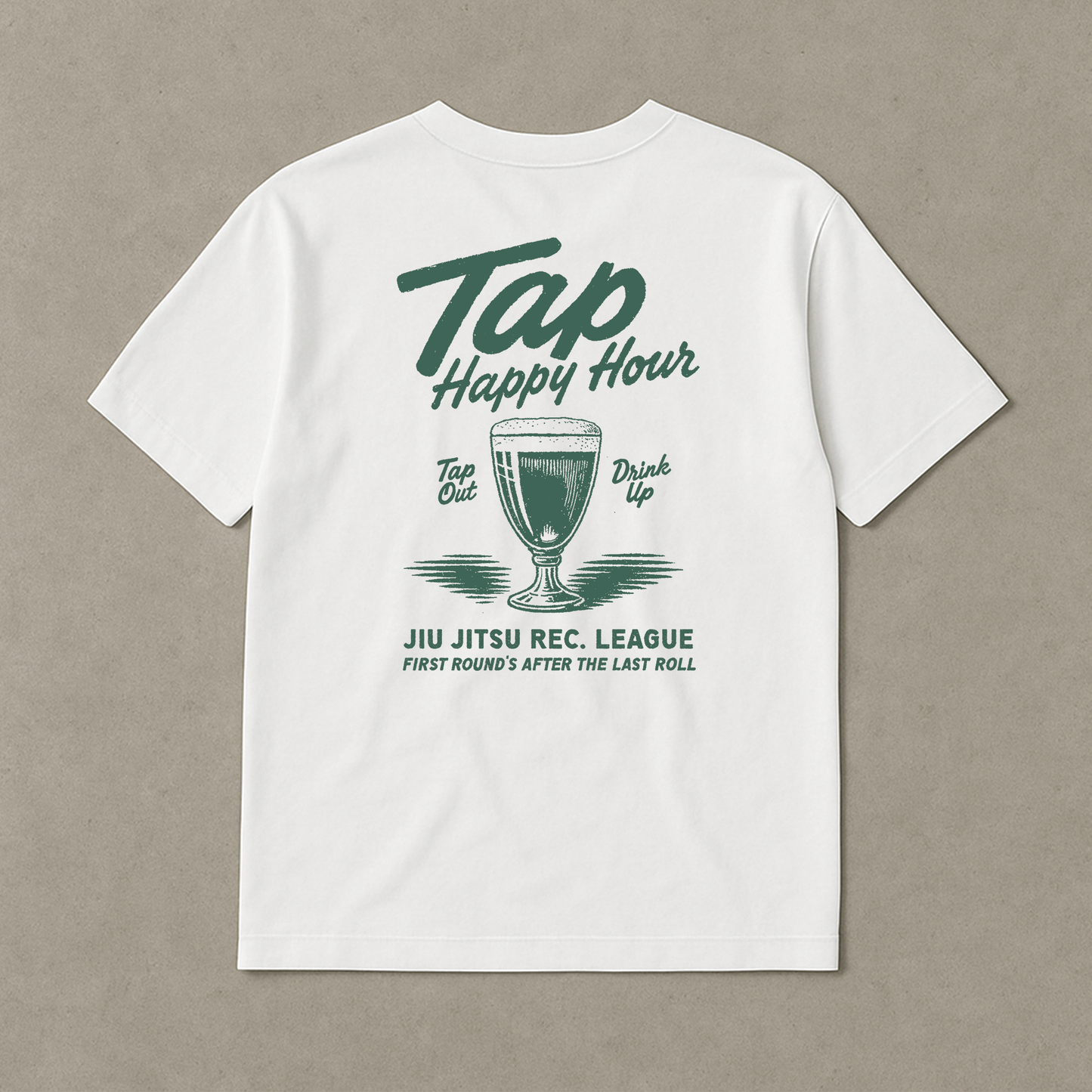 Tap Happy Hour - Unisex Oversized BJJ Tee